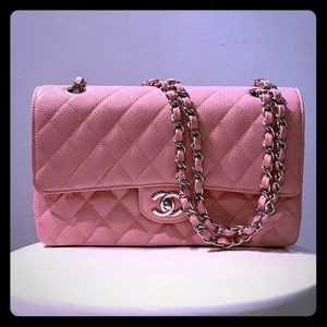 Chanel classic medium bag.